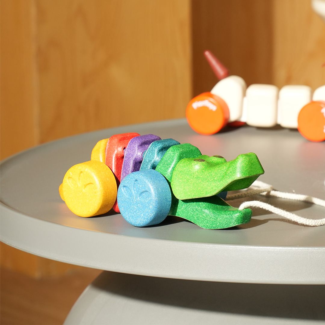 PlanToys Rainbow Alligator | Playroom Avenue