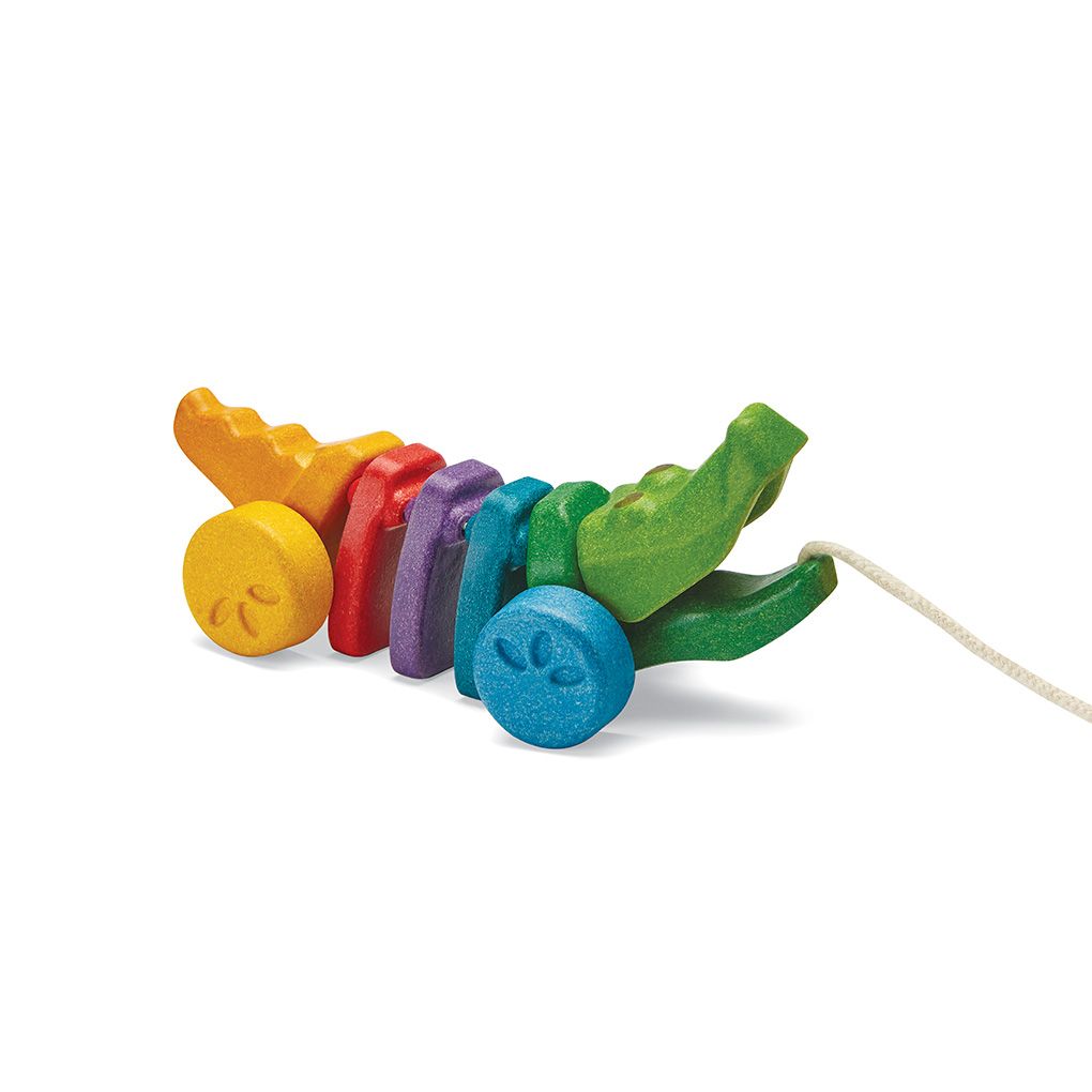 PlanToys Rainbow Alligator | Playroom Avenue