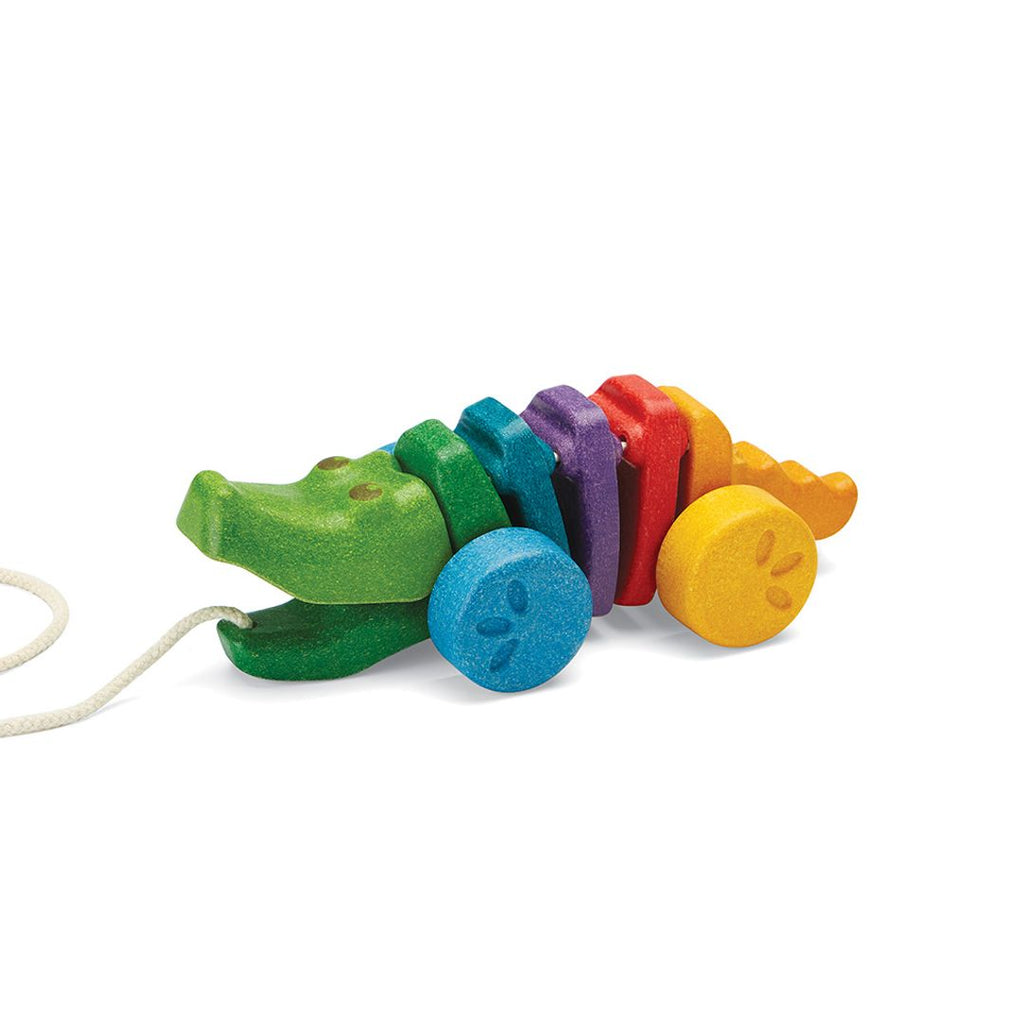 PlanToys Rainbow Alligator | Playroom Avenue