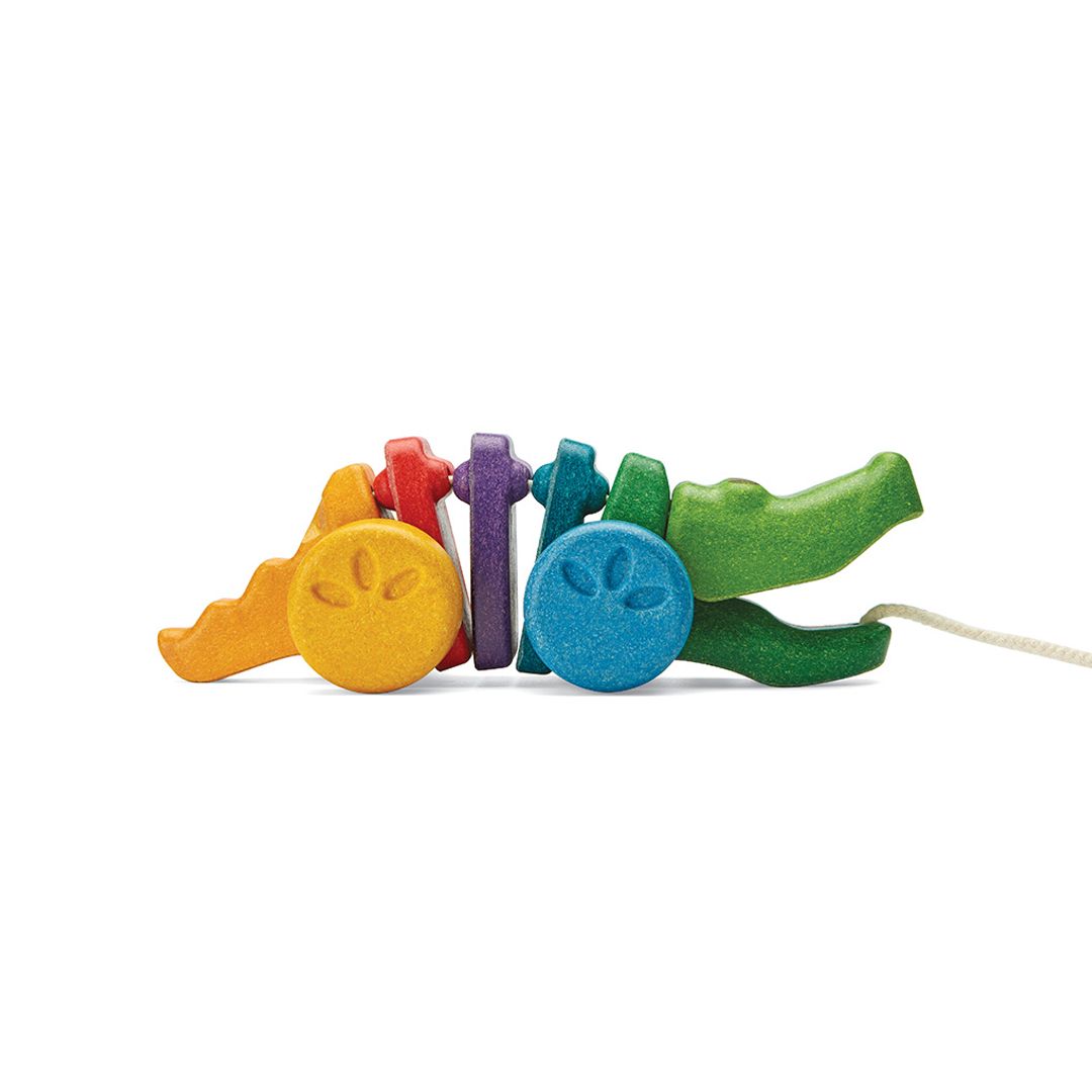 PlanToys Rainbow Alligator | Playroom Avenue