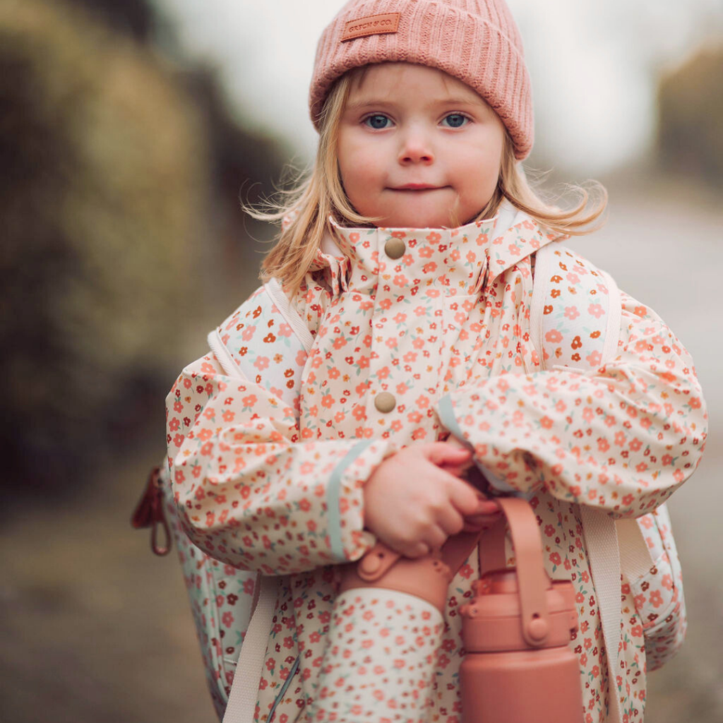 GRECH & CO. Fishtail Rain Jacket | Sunset Meadow | Playroom Avenue