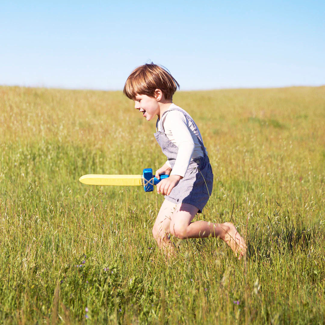 Sarah's Silks Blue Soft Sword | Playroom Avenue