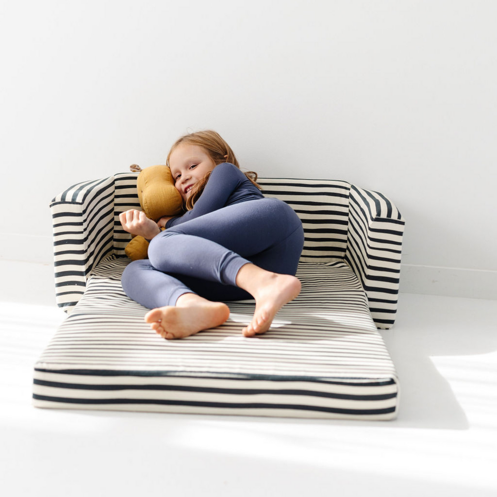 Toki Kids Bold Stripe Play Couch | Playroom Avenue