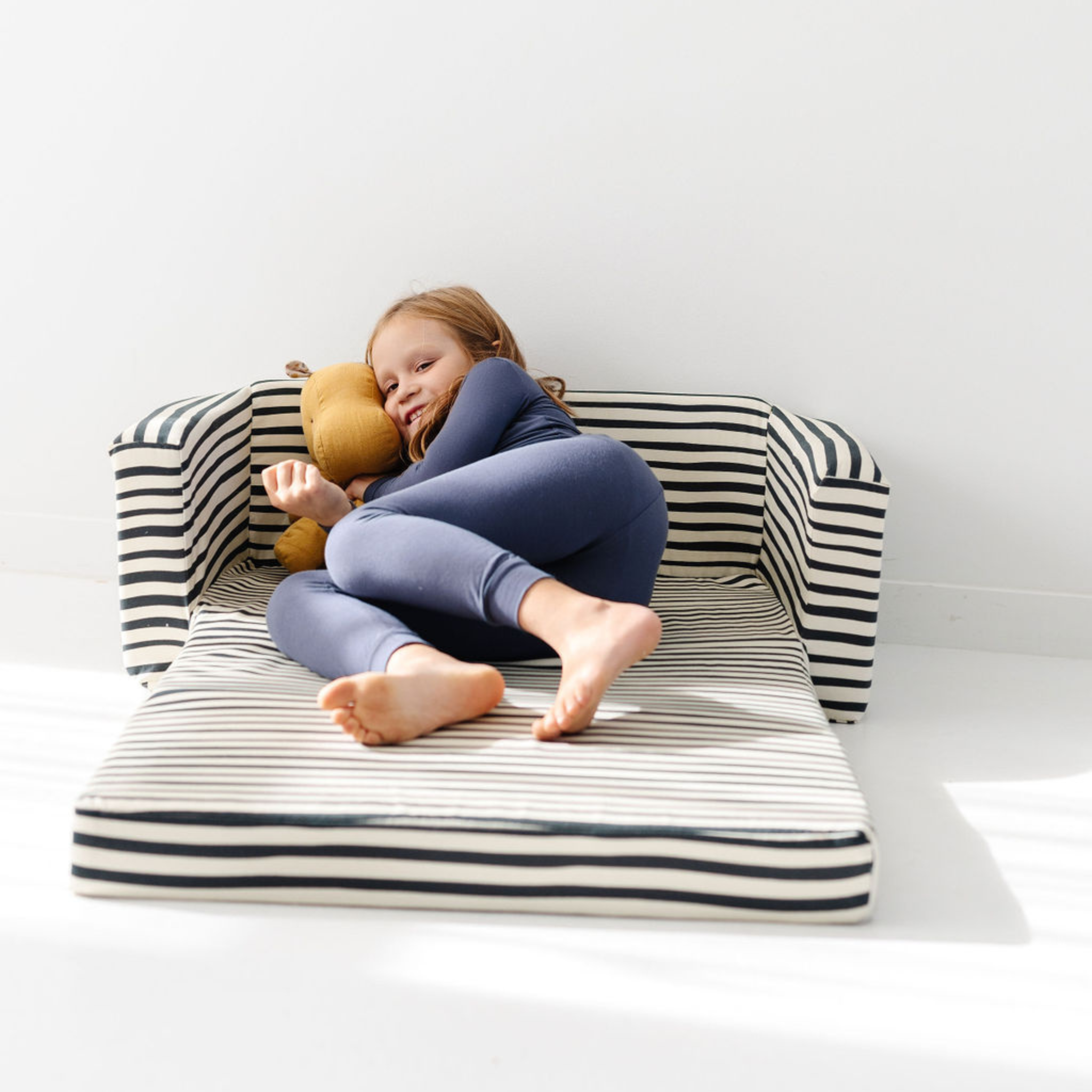 Toki Kids Bold Stripe Play Couch - Playroom Avenue