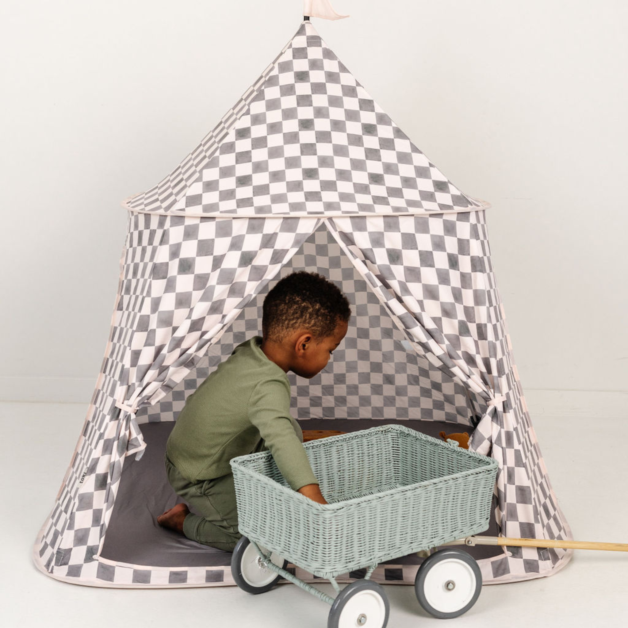 Toki Kids Checker Pepper Play Tent - Playroom Avenue