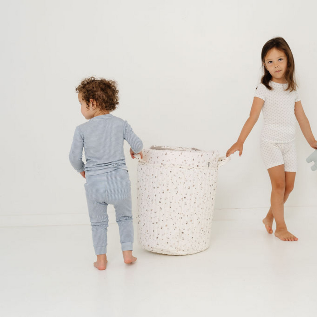 Toki Kids Terrazzo Chalk Storage Basket | Playroom Avenue