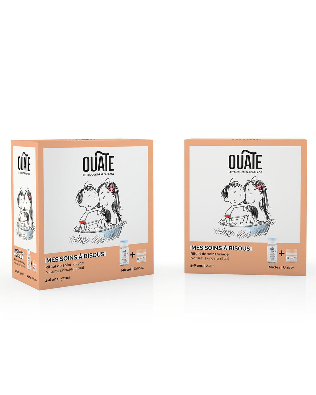 OUATE Duo Set MY KISSABLE SKINCARE ROUTINE Unisex (ages 4-6) | Playroom Avenue