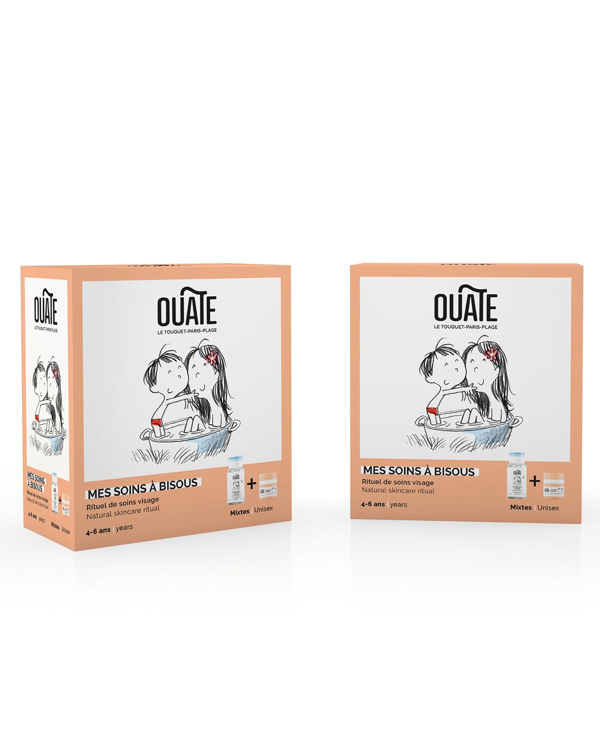 OUATE Duo Set MY KISSABLE SKINCARE ROUTINE Unisex (ages 4-6) | Playroom Avenue