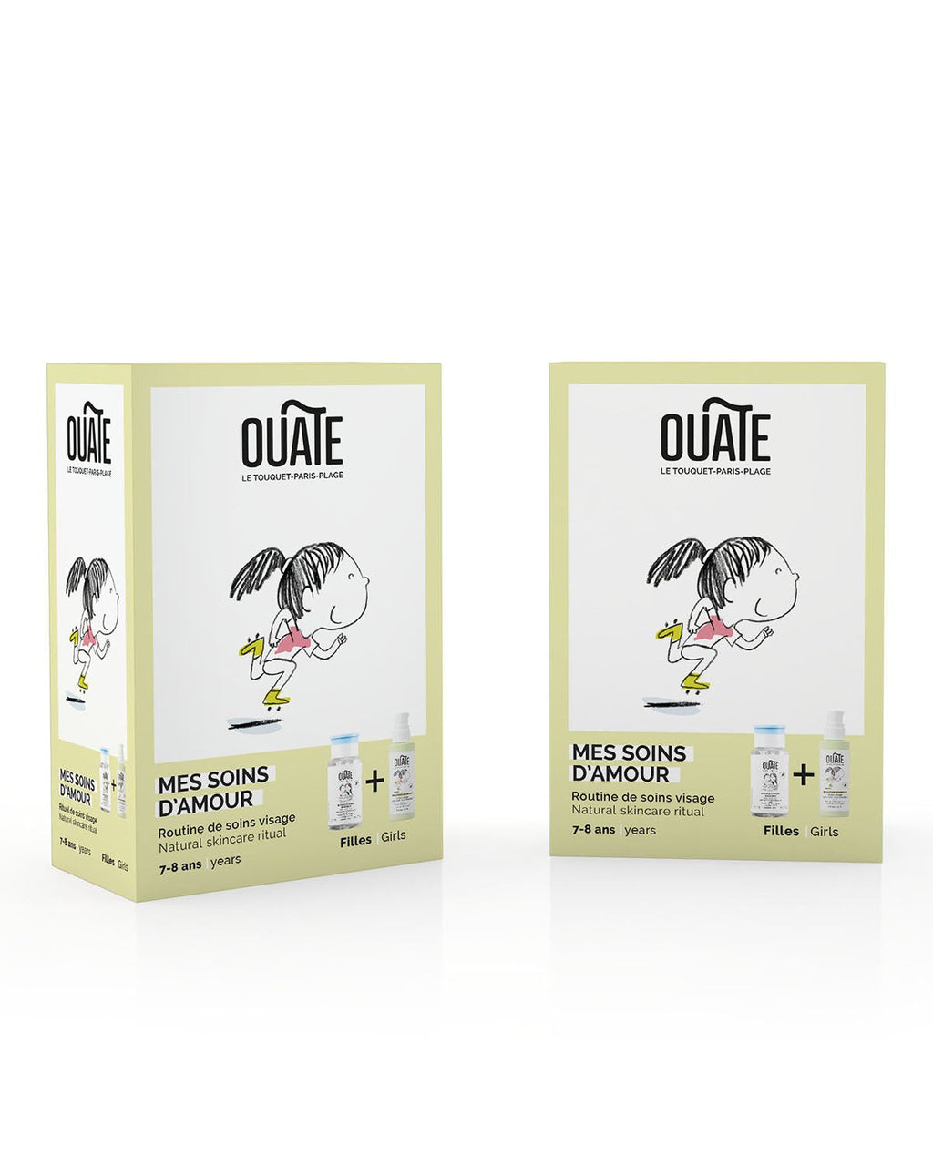OUATE Duo Set MY LOVABLE SKINCARE ROUTINE Girls (ages 7-8) | Playroom Avenue