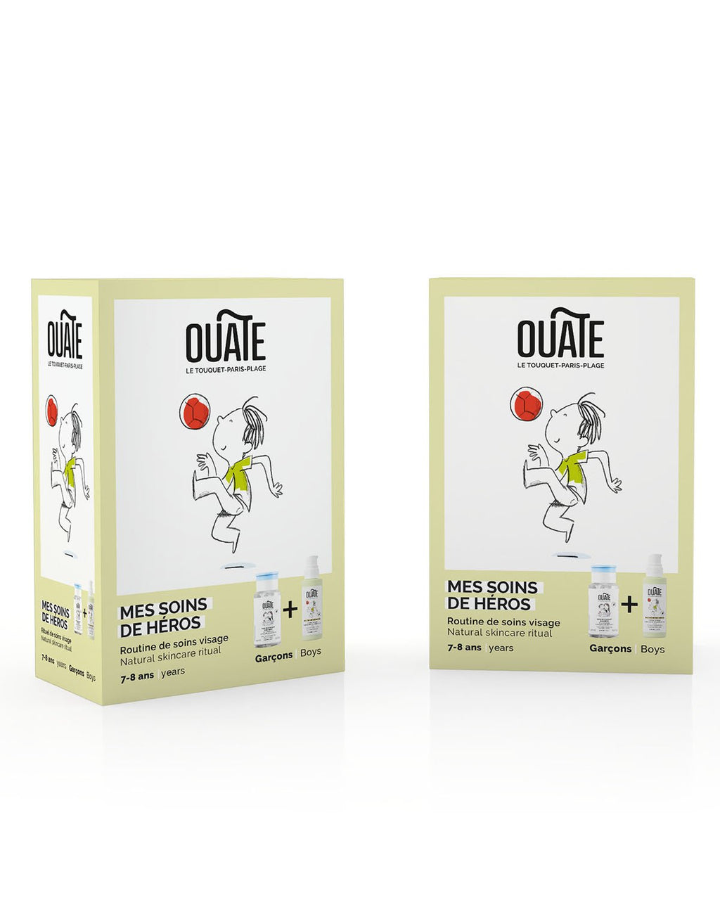 OUATE Duo Set MY HERO SKINCARE ROUTINE Boys (ages 7-8) | Playroom Avenue