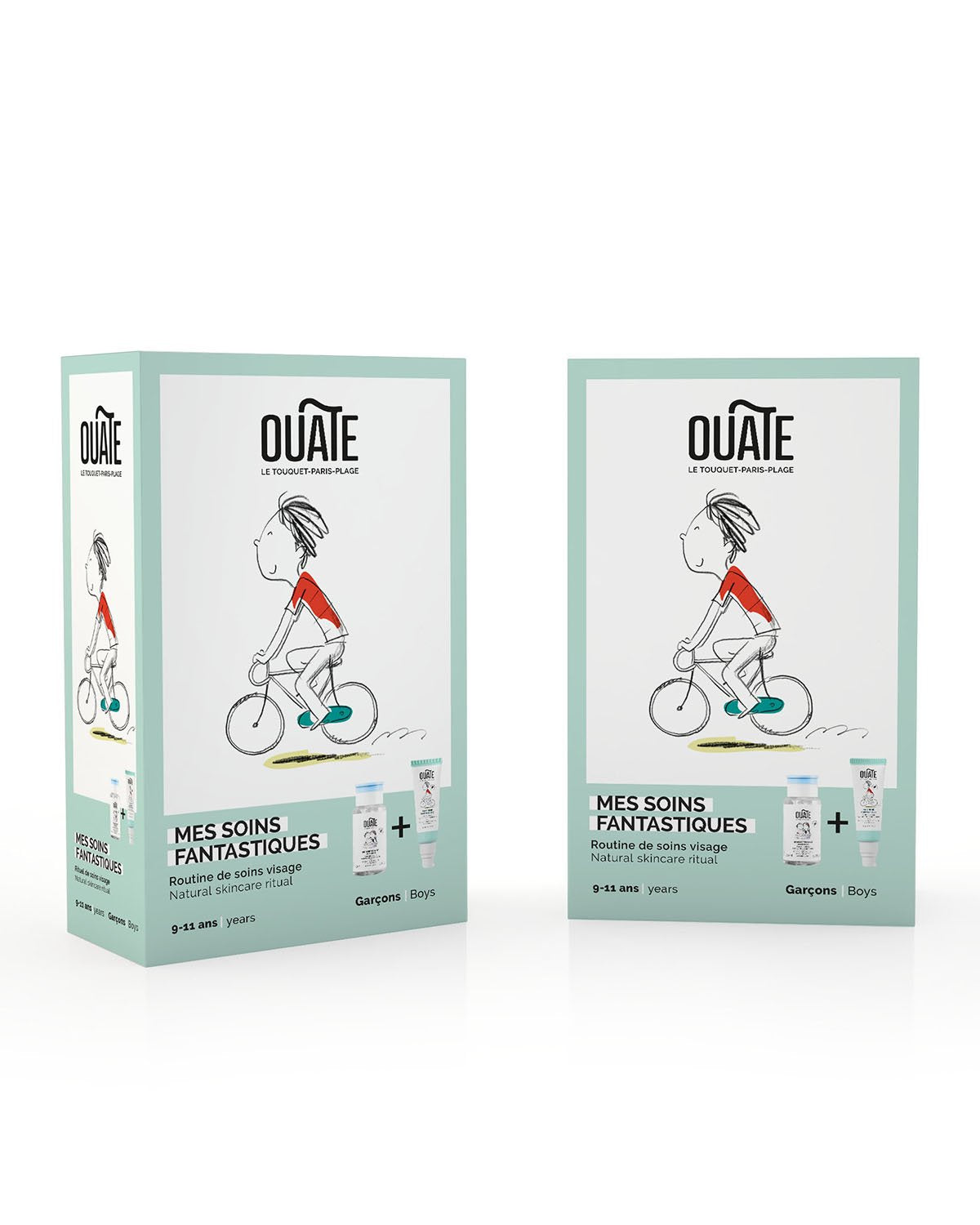 OUATE Duo Set MY FANTASTIC SKINCARE ROUTINE Boys (ages 9-11) | Playroom Avenue