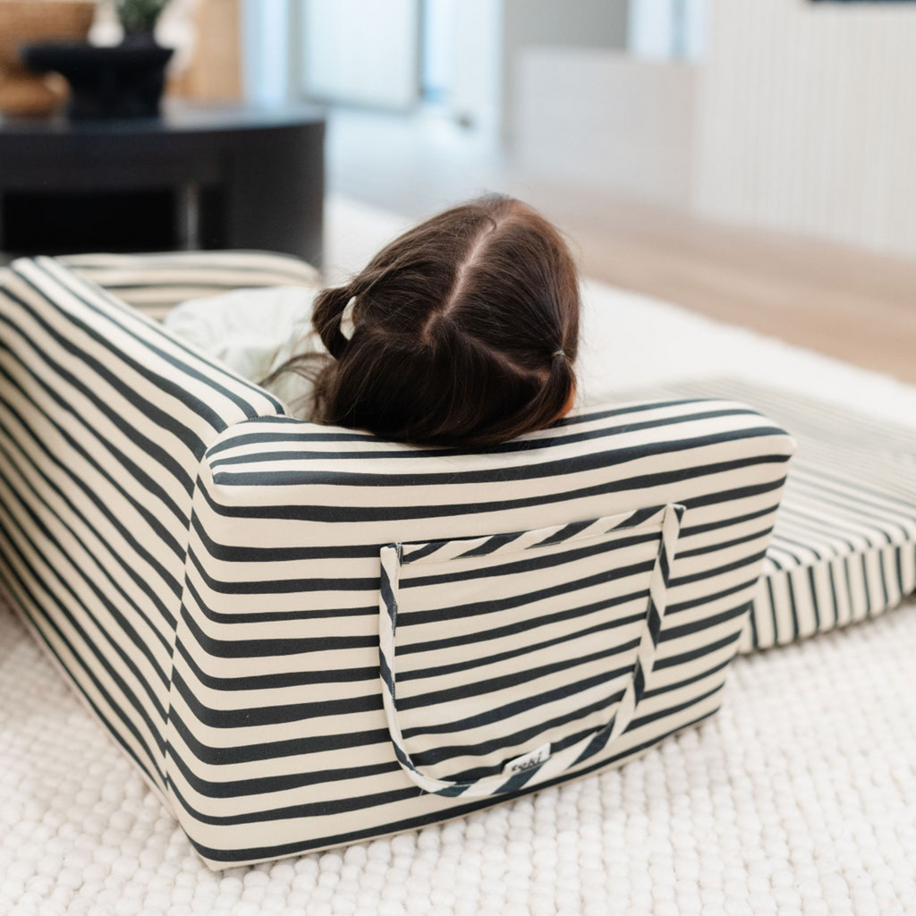 Toki Kids Bold Stripe Play Couch | Playroom Avenue