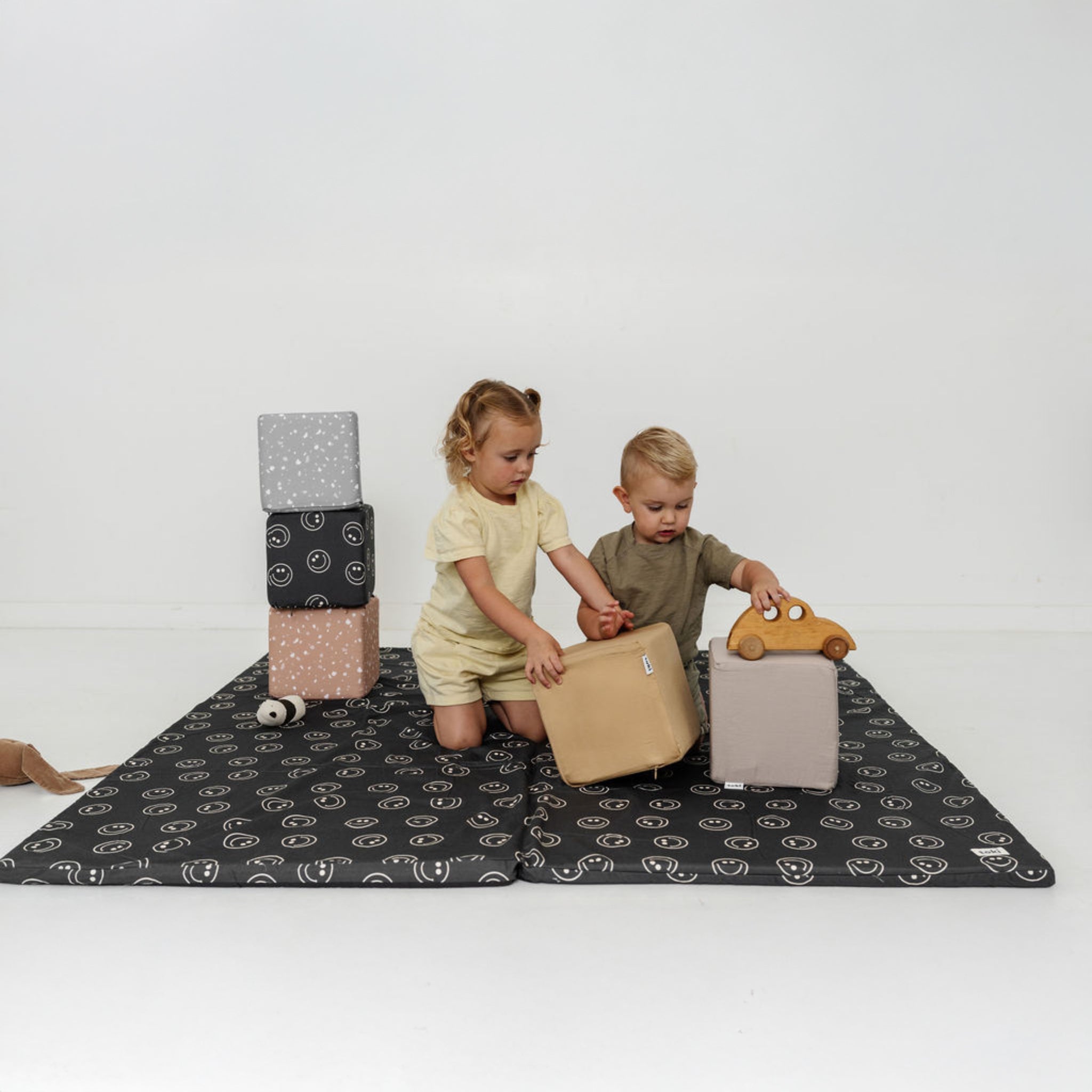 Toki Kids Smiles Organic Cotton Mat | Playroom Avenue