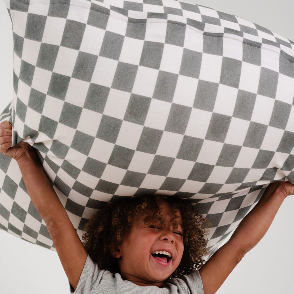 Toki Kids Checker Pepper Bean Bag | Playroom Avenue