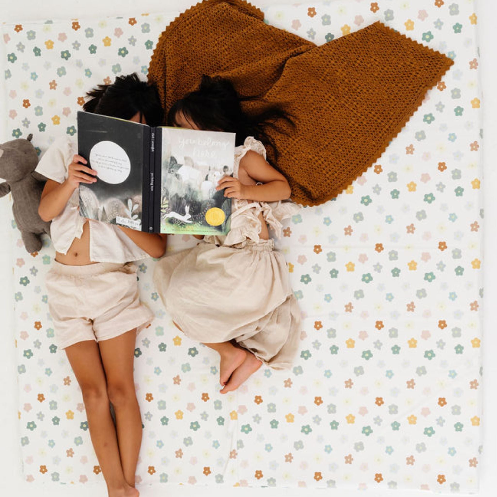 Toki Kids Playful Posies Vegan Leather Mat | Playroom Avenue