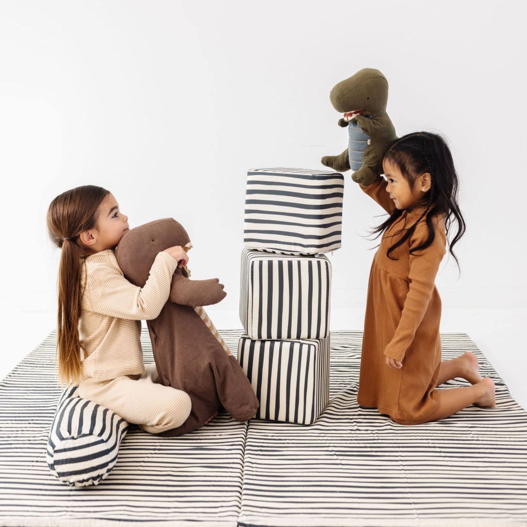 Toki Kids Bold Stripe Play Cube - Playroom Avenue