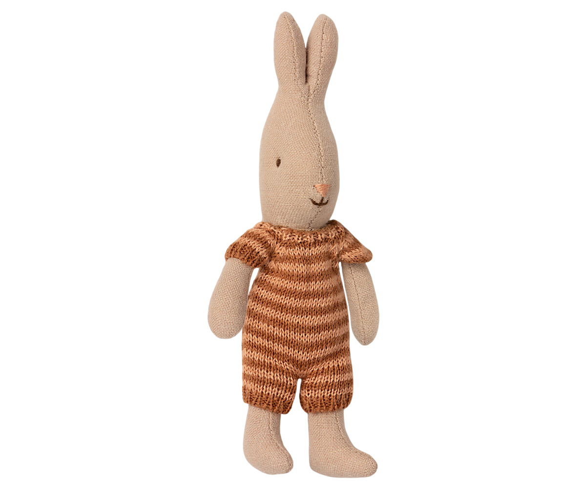 Maileg Rabbit, Micro - Maroon | Playroom Avenue