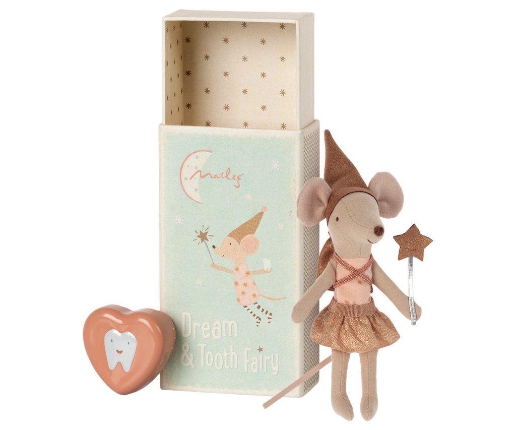 Maileg Tooth Fairy Mouse, Rose | Playroom Avenue