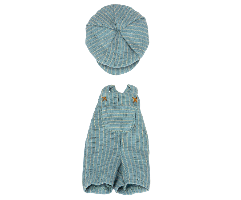 Maileg Overall & Cap, Teddy Junior | Playroom Avenue