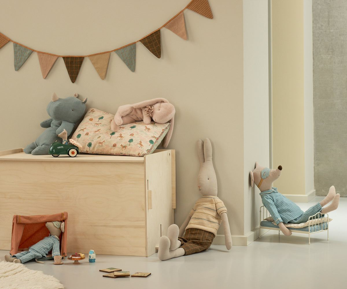 Maileg Rabbit in Pants & Knitted Sweater, Size 5 | Playroom Avenue