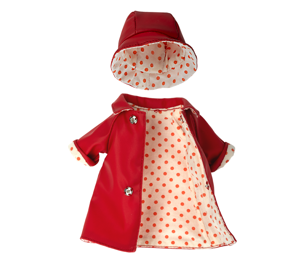 Maileg Raincoat & Hat, Teddy Mum | Playroom Avenue