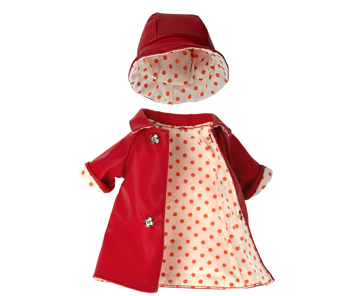 Maileg Raincoat & Hat, Teddy Mum | Playroom Avenue