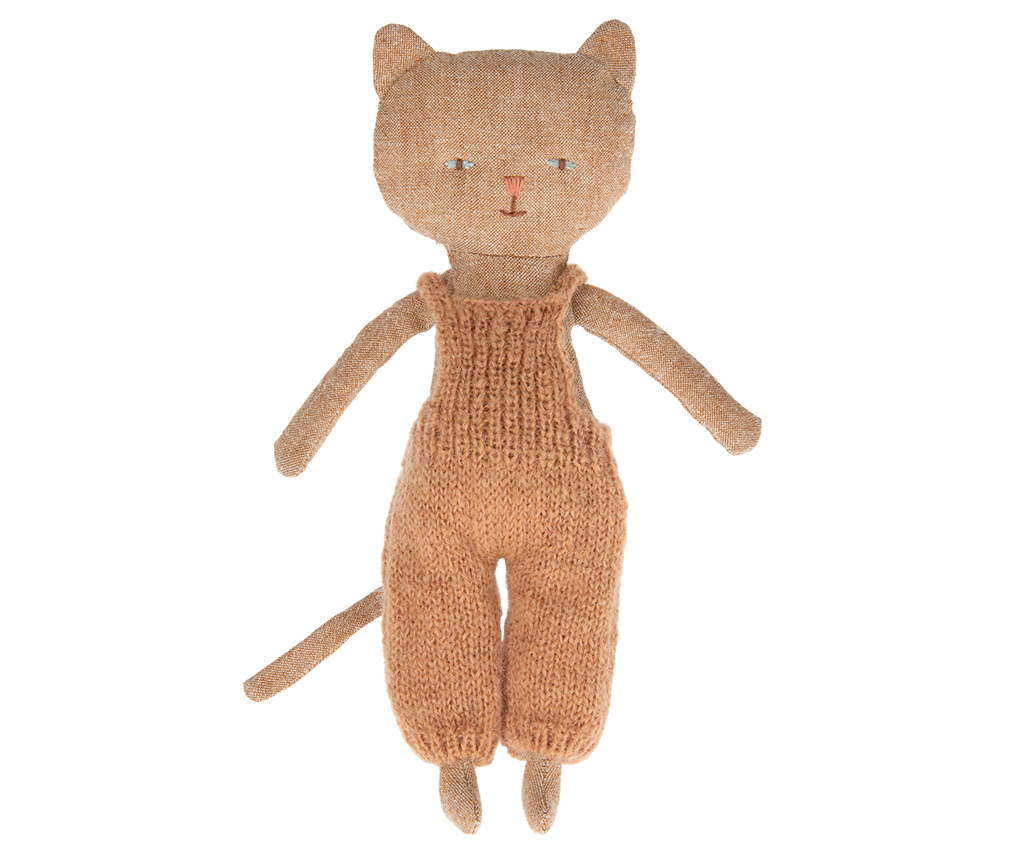 Maileg Kitten in Overalls - Ginger | Playroom Avenue