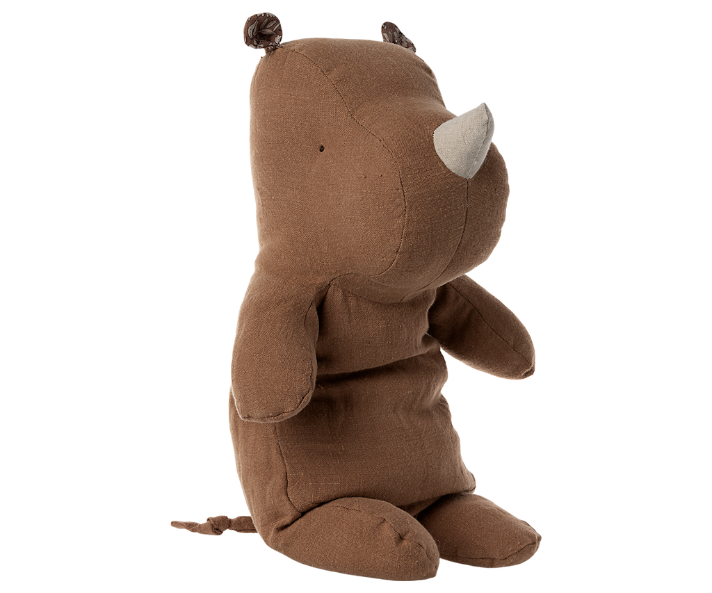 Maileg Rhino, Medium - Chocolate | Playroom Avenue