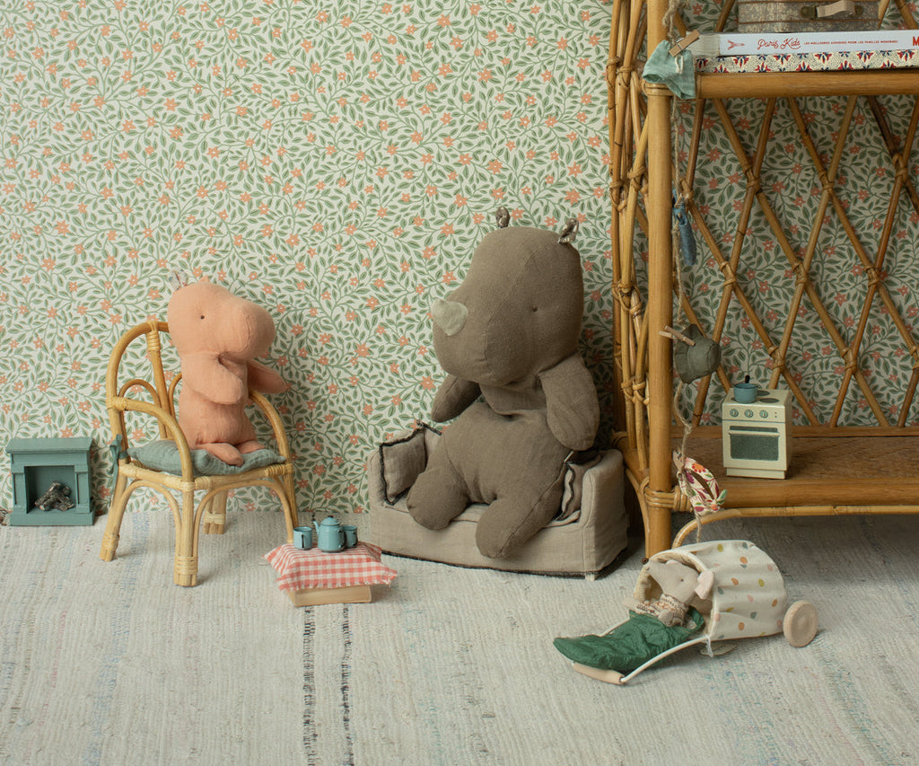 Maileg Rhino, Medium - Light Brown | Playroom Avenue