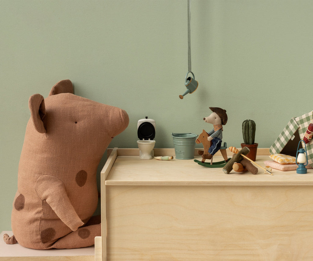 Maileg Truffle pig, Big - Vintage rose | Playroom Avenue