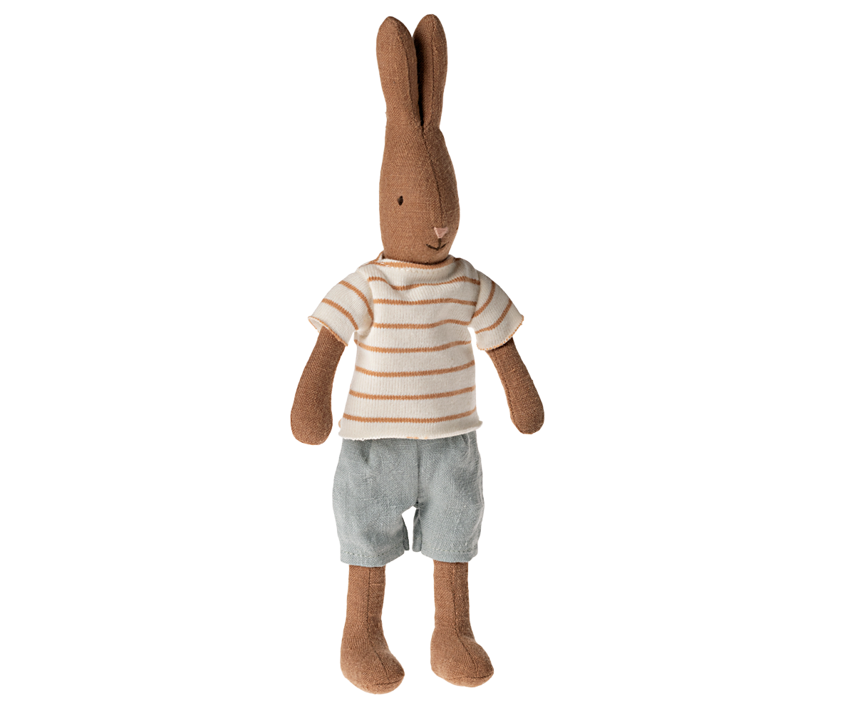 Maileg Rabbit, Size 1 - Chocolate Brown | Playroom Avenue