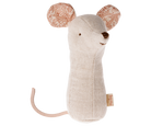 Maileg Lullaby Friend Rattles, Mouse - Natural