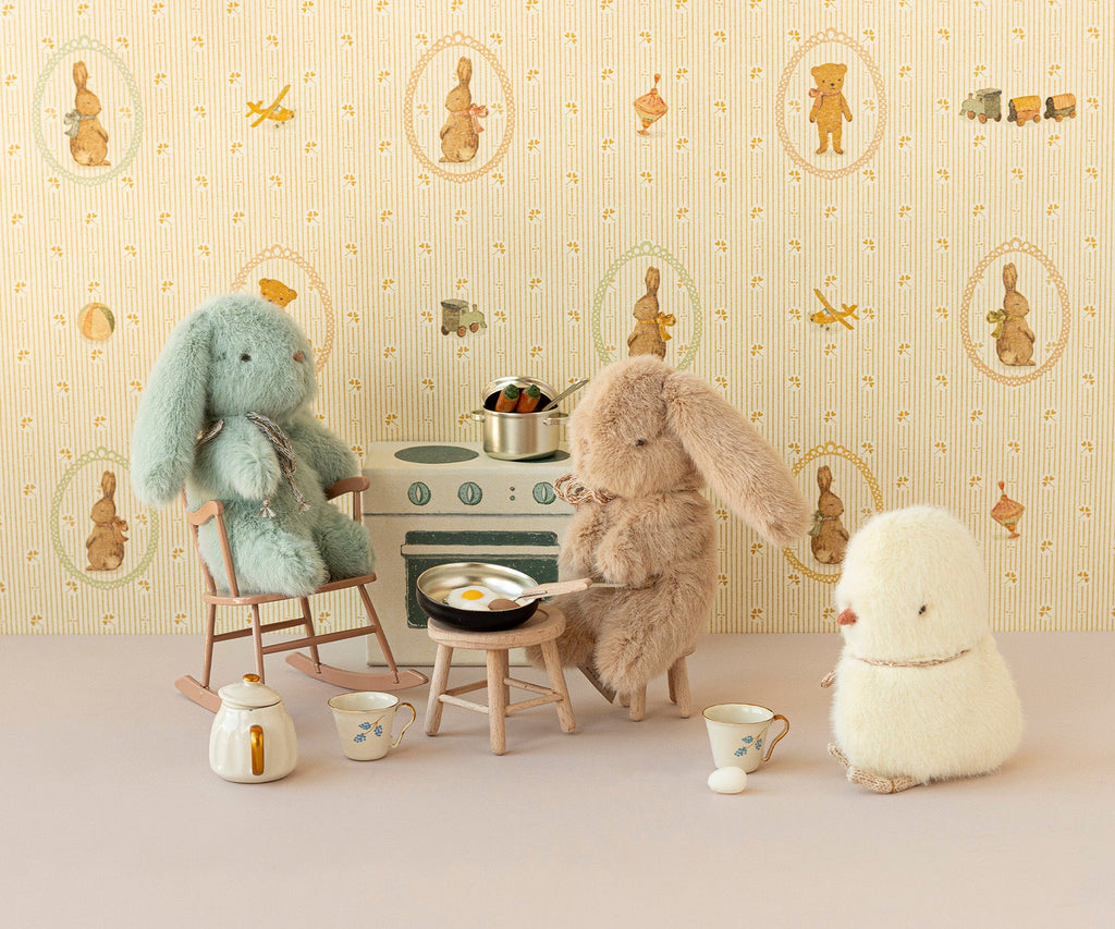 Maileg Plush Bunny, Mini - Cream Peach | Playroom Avenue