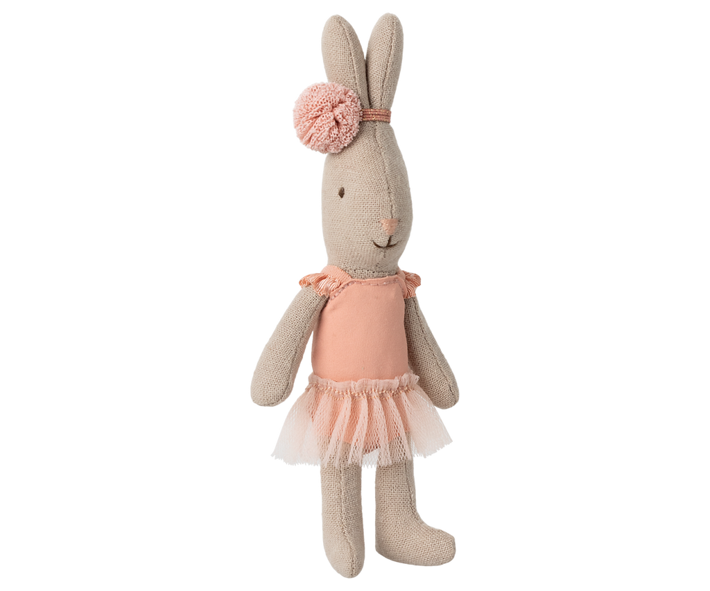 Maileg Rabbit, Micro - Ballet suit and skirt rose | Playroom Avenue