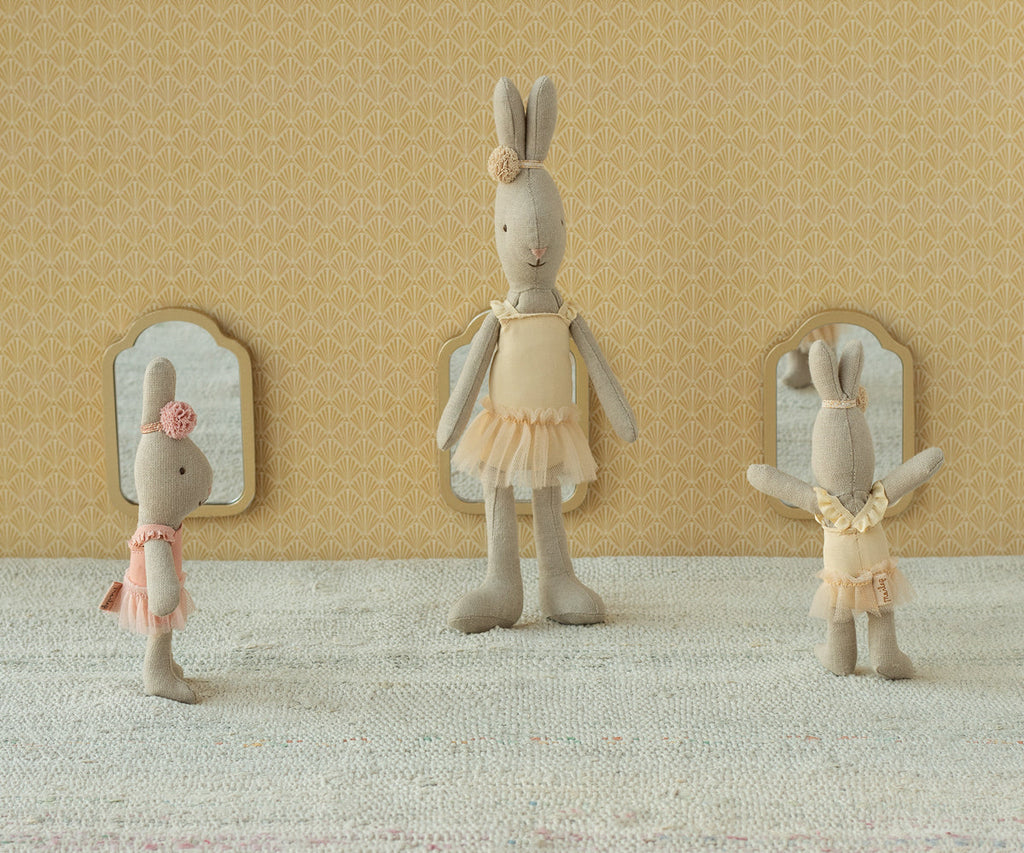 Maileg Rabbit size 1, Classic - Ballet suit and skirt cream | Playroom Avenue