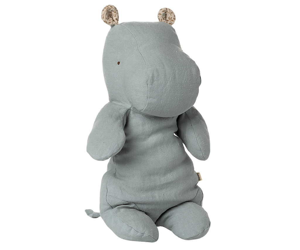Maileg Hippo, Medium - Blue grey | Playroom Avenue