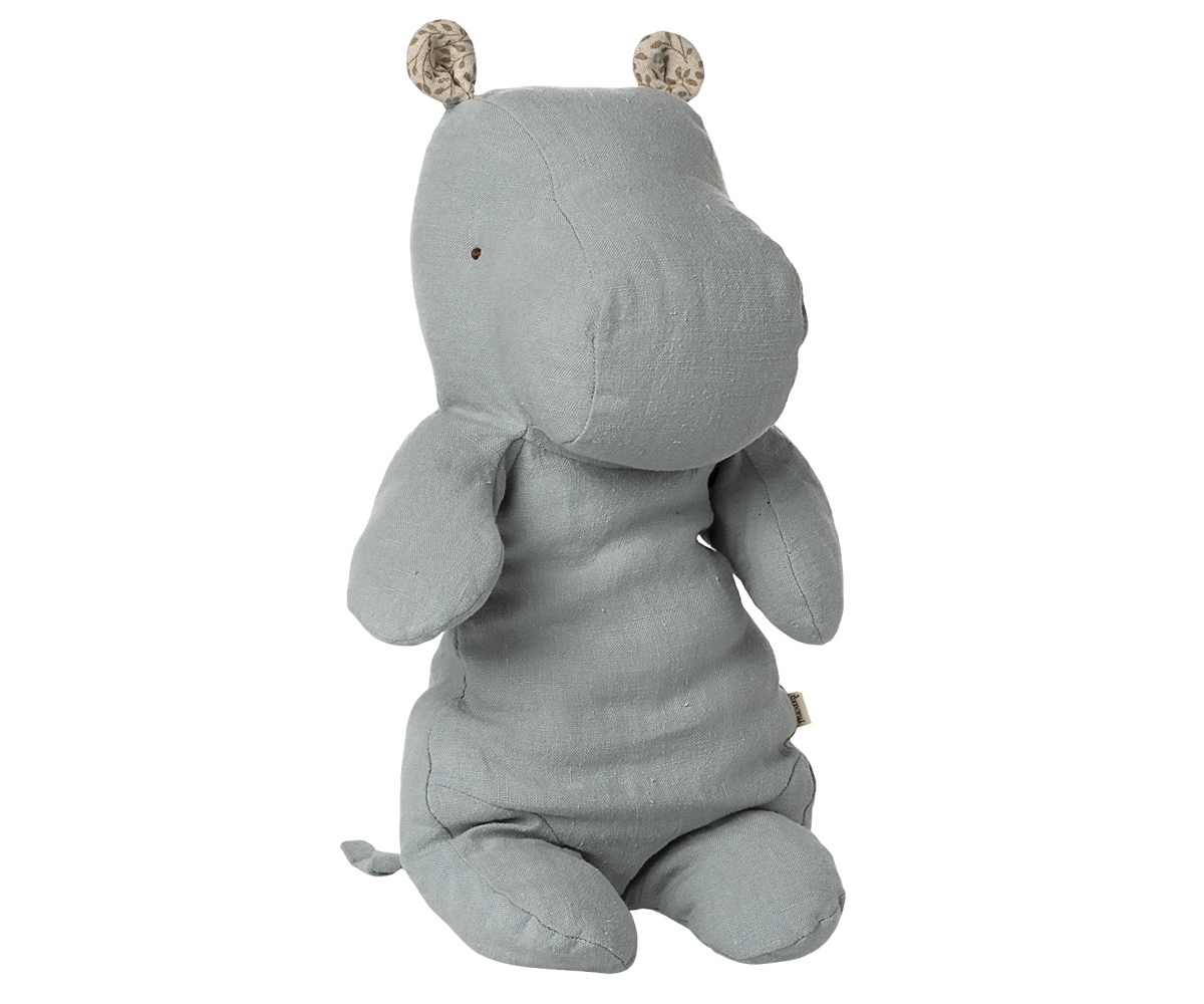 Maileg Hippo, Medium - Blue grey | Playroom Avenue