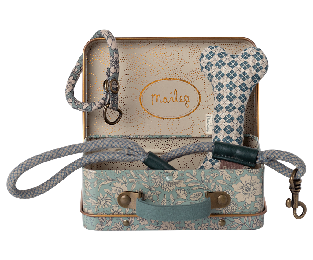 Maileg Puppy supply, Accessories - Blue | Playroom Avenue