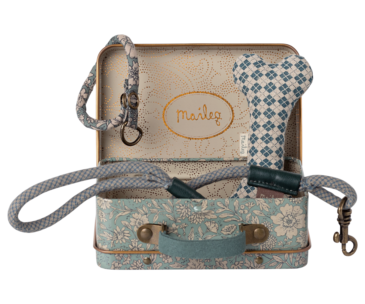 Maileg Puppy supply, Accessories - Blue | Playroom Avenue