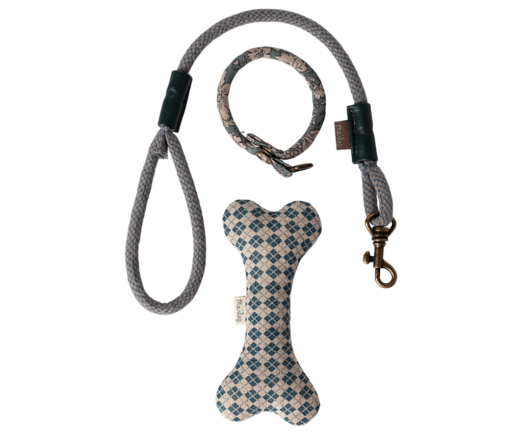 Maileg Puppy supply, Accessories - Blue | Playroom Avenue