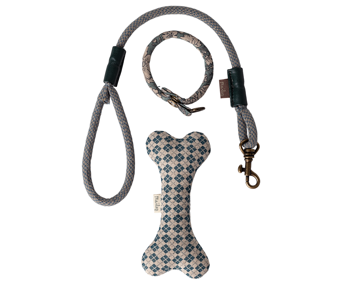 Maileg Puppy supply, Accessories - Blue | Playroom Avenue
