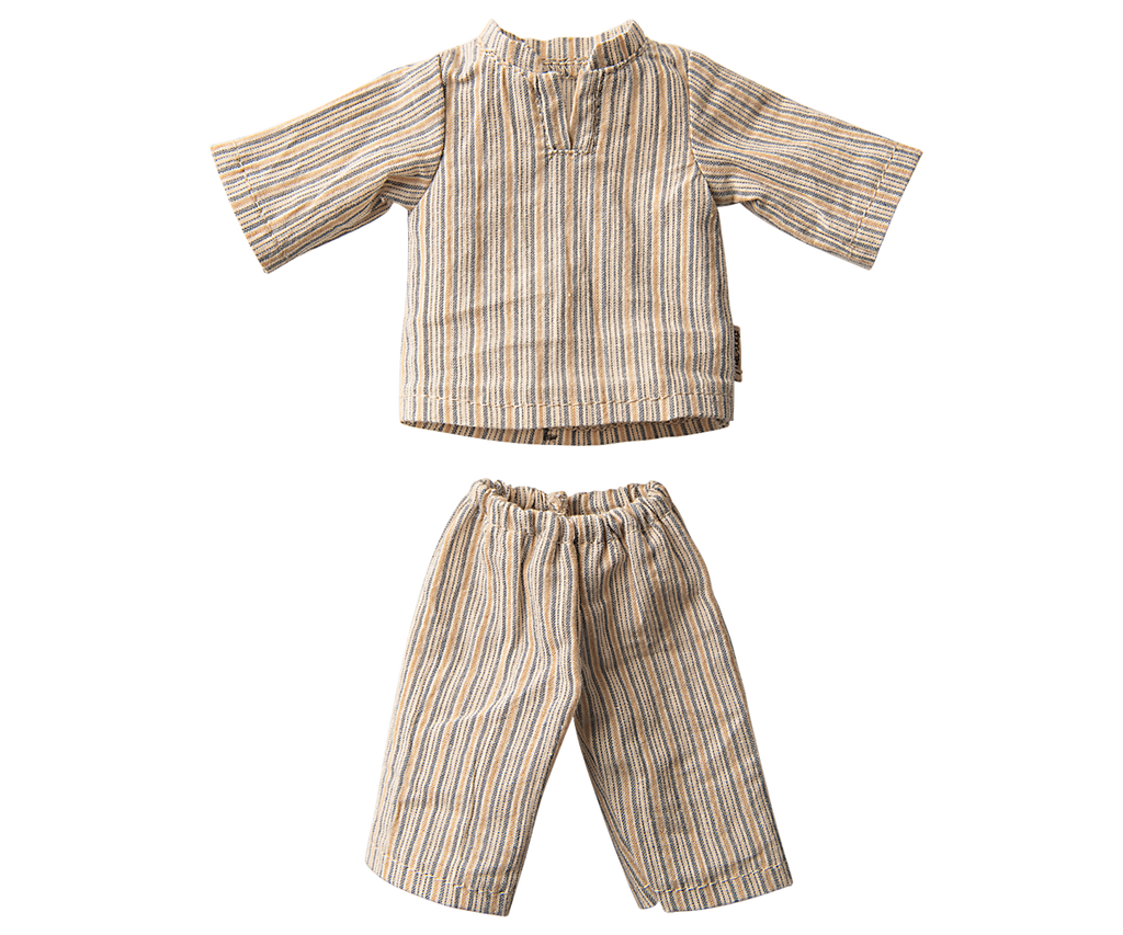 Maileg Pajamas, Size 2 - Striped | Playroom Avenue