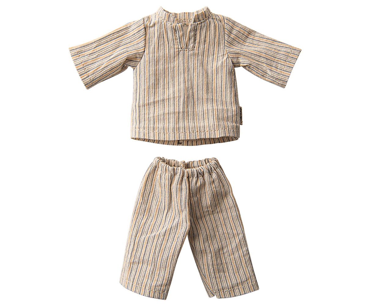 Maileg Pajamas, Size 2 - Striped | Playroom Avenue