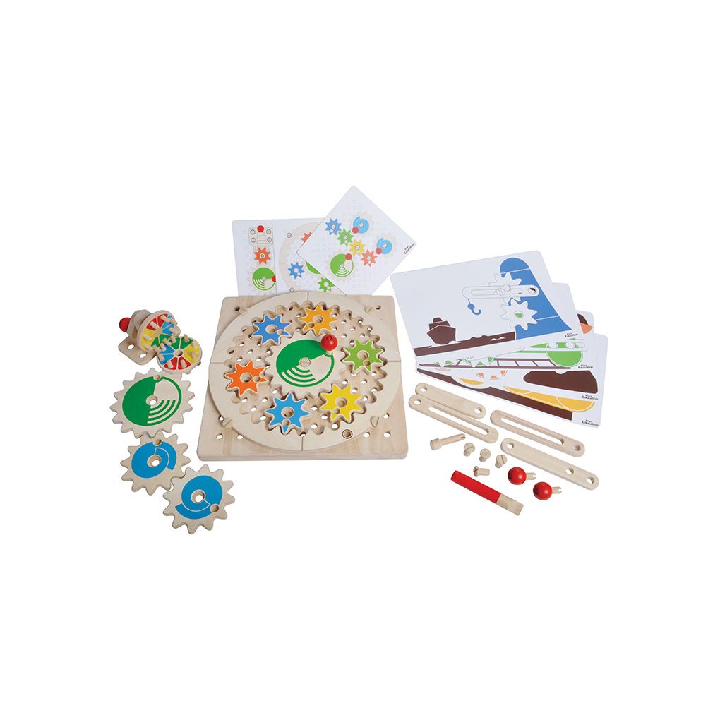 PlanToys Mechanical Gear Set - Playroom Avenue