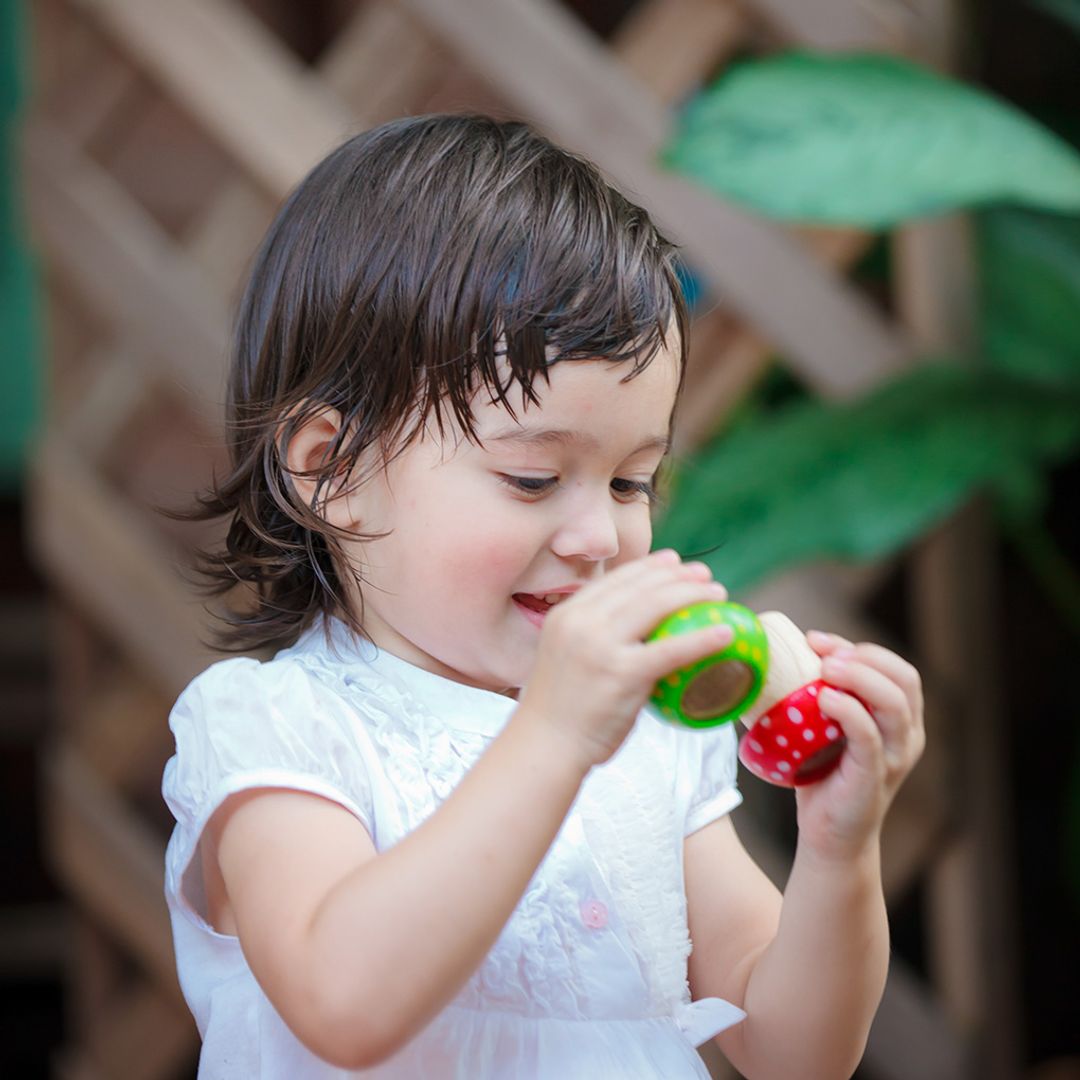 PlanToys Mushroom Kaleidoscope | Playroom Avenue