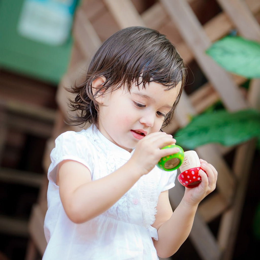 PlanToys Mushroom Kaleidoscope | Playroom Avenue