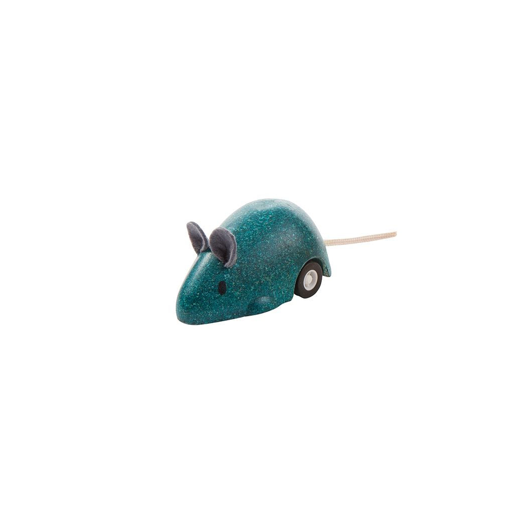 PlanToys Moving Mouse Blue | Playroom Avenue
