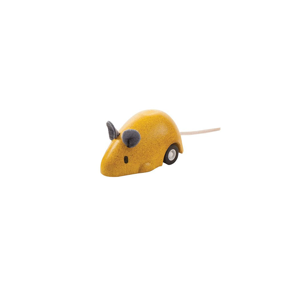 PlanToys Moving Mouse Yellow | Playroom Avenue