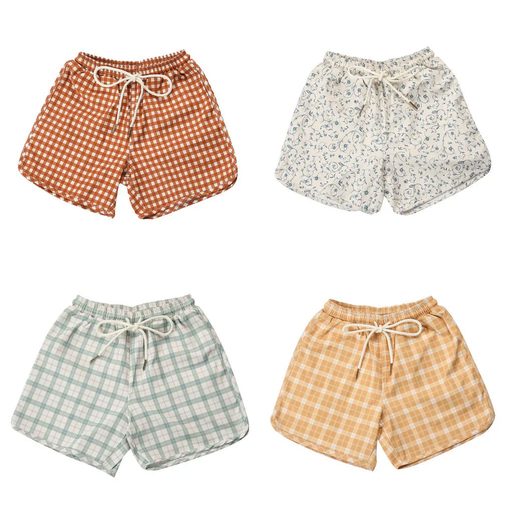 GRECH & CO. Swim Trunks | UPF + Recycled - Scandi Floral | Playroom Avenue