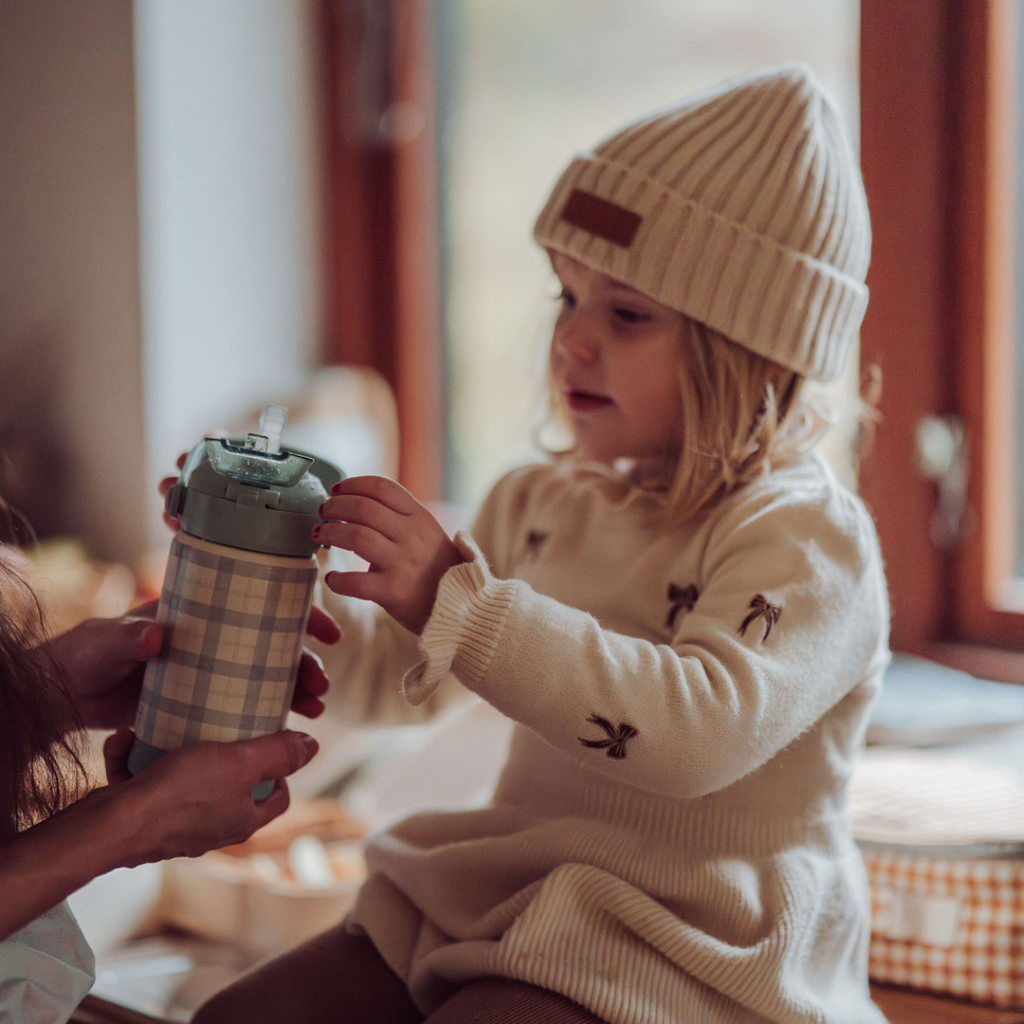 GRECH & CO. Knit Beanie Wide Rib | Atlas | Playroom Avenue